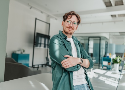 Global HR manager thinking about business culture in Luxembourg