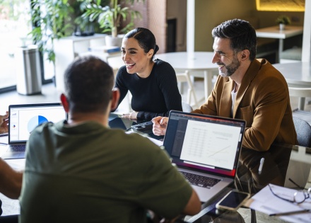 Global HR team meeting about the business culture of Poland