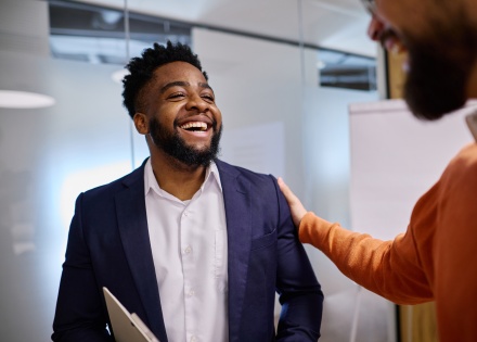 Global HR team discussing employee recognition programs and ideas