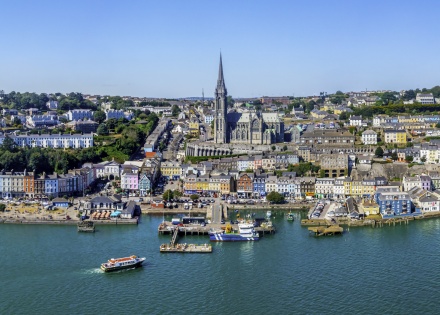 St Colman Cathedral, Cobh Harbor, Ireland