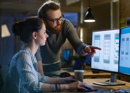 Global HR team researching how to outsource UX designers