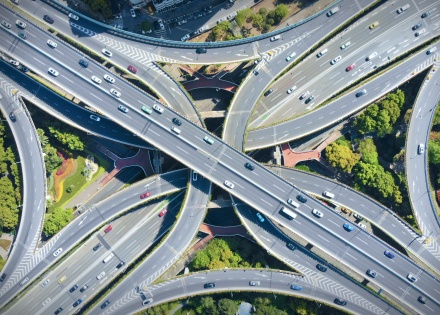 Highways crossing 