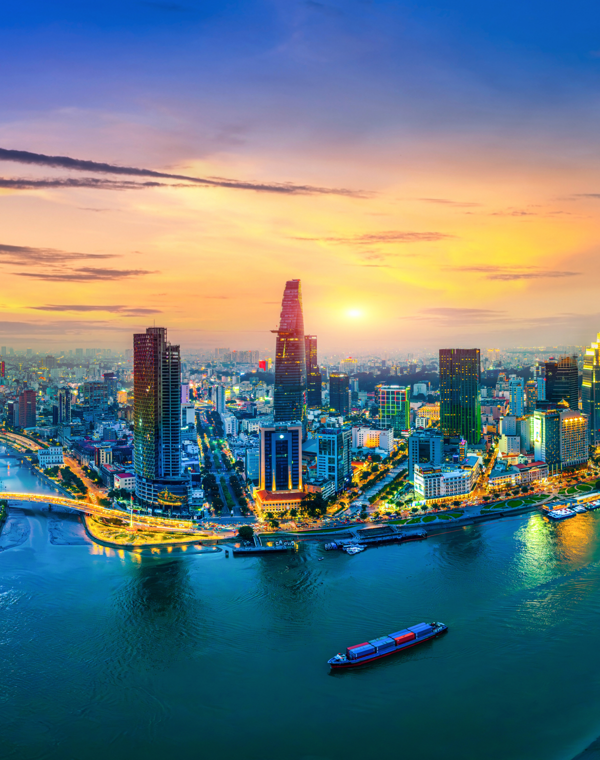 Scenic view of Vietnam