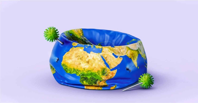 Blog-Image--Did-COVID-19-Kill-Global-Expansion deflated globe