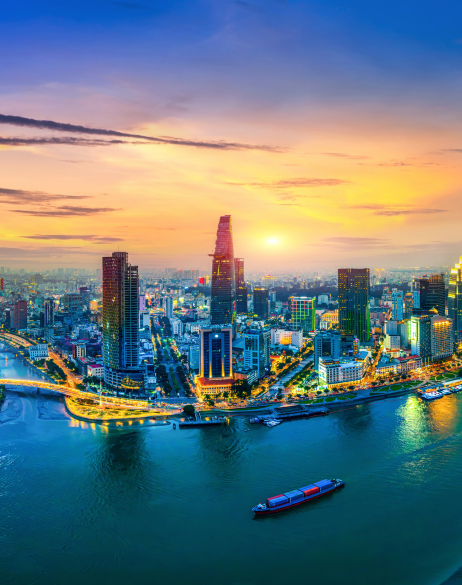 Scenic view of Vietnam