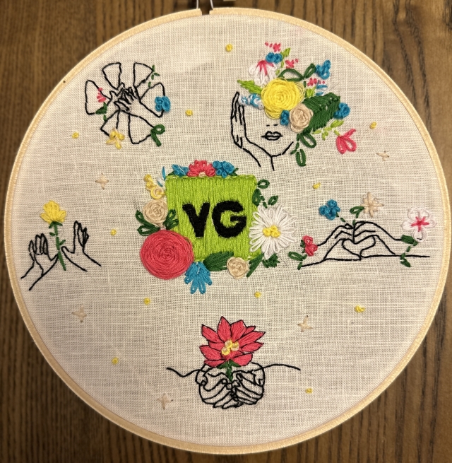 Drive for impact embroidery