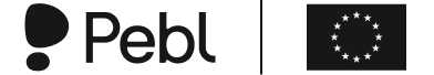 Pebl EU Pay Transparency logo lockup