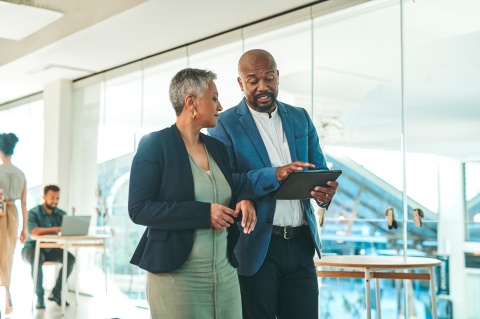 Executives discussing the EOR onboarding process and checklist