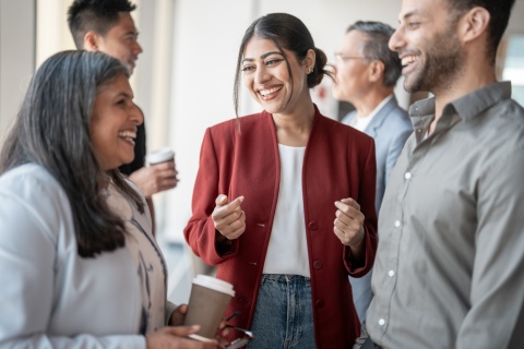 Global HR managers discussing business culture in Taiwan