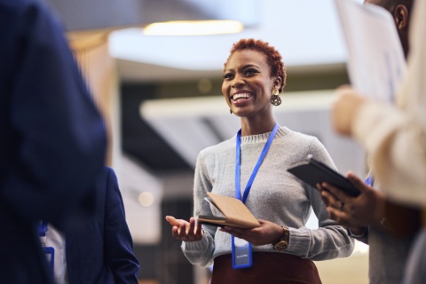 HR team discussing the best employee stay interview questions